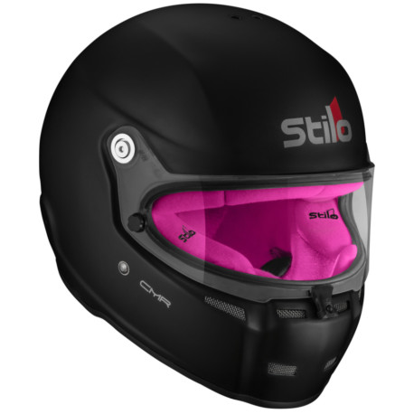 Caschi integrali Casco integrale da karting STILO ST5, nero con interno rosa | race-shop.it