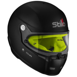 Casco integrale da karting STILO ST5, nero con interno giallo