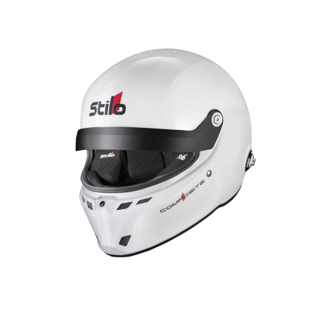 Caschi integrali STILO ST6 GTN con FIA HANS, Composite Blanc | race-shop.it