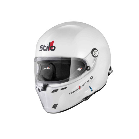 Caschi integrali STILO ST6 F TURISMO con FIA HANS, Composite Bianco | race-shop.it