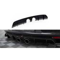 Diffusore posteriore V2 Volkswagen Scirocco Mk3 (Scarico R32) DANNEGGIATO