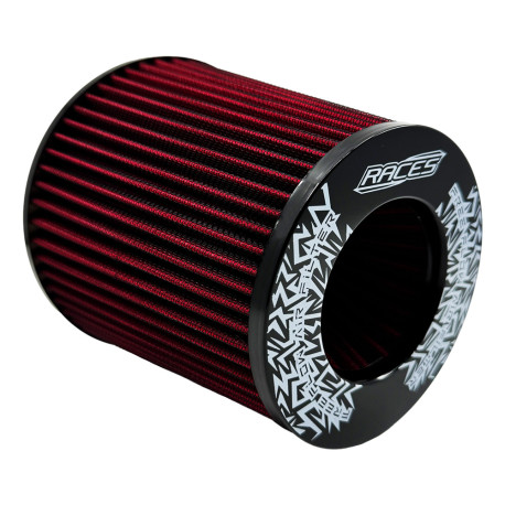 Filtri aria Universali RACES Motorsport Filtro aria universale (altezza 175mm) - ROSSO | race-shop.it
