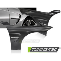 PARAFANGHI SPORT STYLE CON PRESA D`ARIA LATERALE CHROME per BMW F32 F33 F36 13-19 DANNEGGIATO