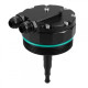 Adattatori filtro olio RACES aluminium oil filter cap with cooler in/outlet for BMW (M52/M54) | race-shop.it