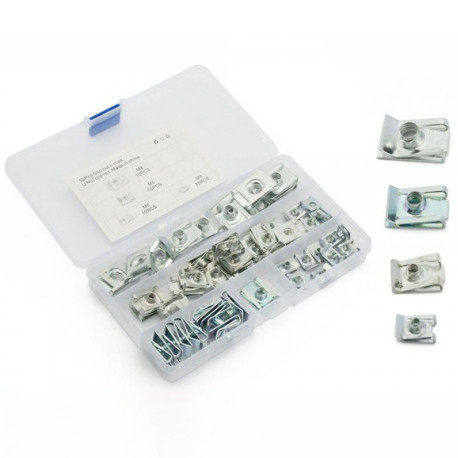 Set di rondelle di tenuta, O-ring, Dadi RACES set of lug nut spire clips - 50pcs | race-shop.it