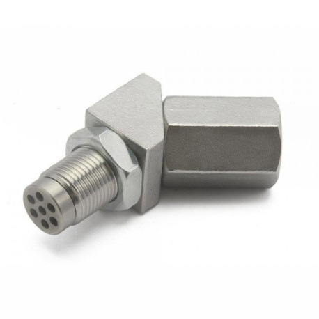 Adattatori e le sonde lambda Lambda (o2) Probe spacer adapter 45° - M18x1.5 | race-shop.it