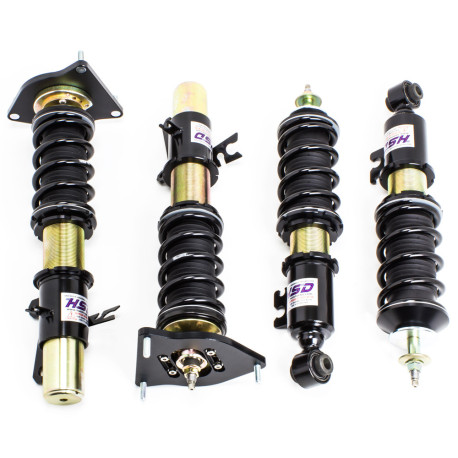 Sospensione regolabile in altezza - Coilovers HSD Dualtech coilover regolabili in altezza e rigidità per Mini Cooper R50 R53 Hatch | race-shop.it