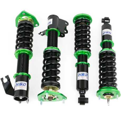 Sospensione regolabile in altezza - Coilovers HSD MonoPro coilover regolabili in altezza e rigidità per Nissan Laurel C33 | race-shop.it
