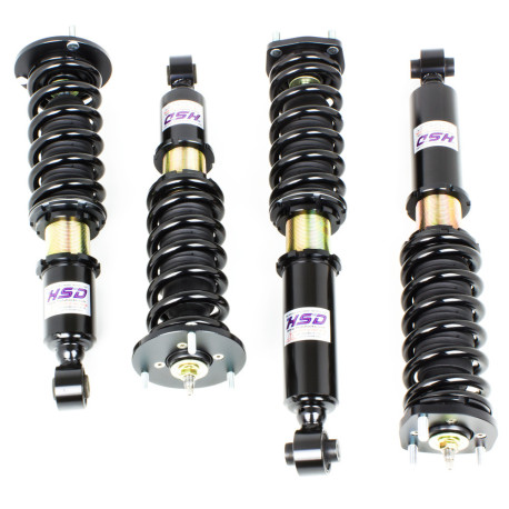 Sospensione regolabile in altezza - Coilovers HSD Dualtech coilover regolabili in altezza e rigidità per Toyota Crown Athlete V JZS171 | race-shop.it