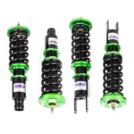 Sospensione regolabile in altezza - Coilovers HSD MonoPro coilover regolabili in altezza e rigidità per Honda Civic EK | race-shop.it