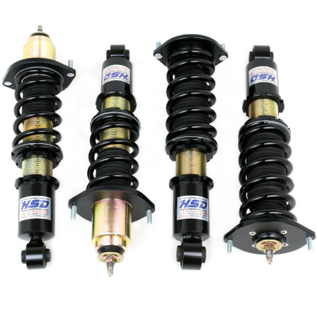 Sospensione regolabile in altezza - Coilovers HSD Dualtech coilover regolabili in altezza e rigidità per Mazda MX5 Mk1 NA | race-shop.it