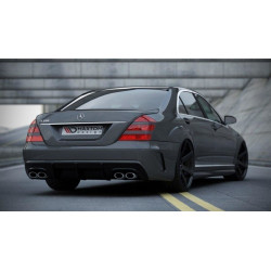 Diffusore posteriore MERCEDES S W221 (look W205) + Diffusore posteriore DANNEGGIATO