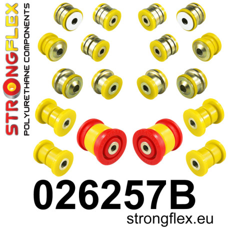 Silentblock in poliuretano STRONGFLEX - 026257B: Rear suspension bush kit | race-shop.it
