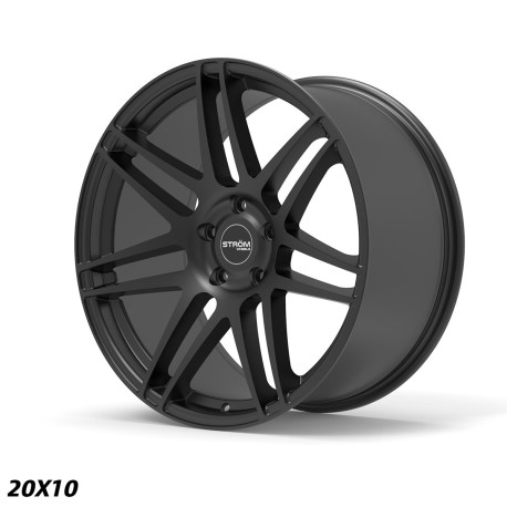 ALU disky STROM STROM STR3 cerchio 20x10 5x114.3 73.1 ET40, Full Satin Nero | race-shop.it