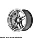ALU disky STROM STROM DS-05 cerchio 17x9.5 5x114.3 73.1 ET15, Hyper Nero / Polished Dish | race-shop.it
