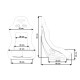 Sedili sportivi senza approvazione FIA Sedile sportivo GTR Bride K109 style BLACK | race-shop.it