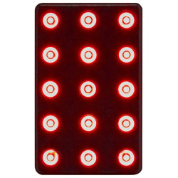 CARTEK rectangular rain light FIA 8874-2019 (2 modes)