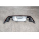 Body kit e accessori visivi Diffusore posteriore + Scarico sportivo Miltek Ford Fiesta ST Mk8 + Sistema GPF | race-shop.it