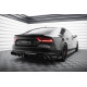 Body kit e accessori visivi MAXTON DESIGN Street Pro splitter laterali posteriori + alette per Audi A7 S-Line C7, nero | race-shop.it