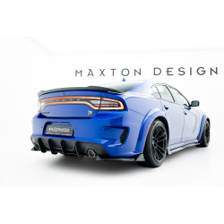 MAXTON DESIGN Street Pro diffusore posteriore per Dodge Charger RT Scat Pack Widebody Mk3 Facelift, nero