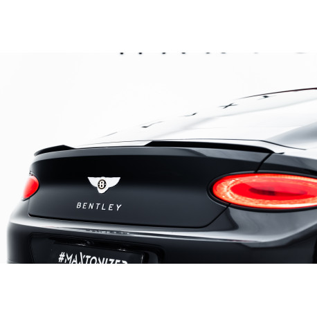 Body kit e accessori visivi MAXTON DESIGN estensione spoiler per Bentley Continental GT Coupe Mk3, nero lucido | race-shop.it