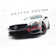 Body kit e accessori visivi MAXTON DESIGN splitter anteriore per Mercedes-Benz SL 63 AMG R231, nero lucido, V2 | race-shop.it