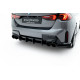 Body kit e accessori visivi MAXTON DESIGN Street Pro diffusore posteriore per BMW M135i F70, rosso | race-shop.it