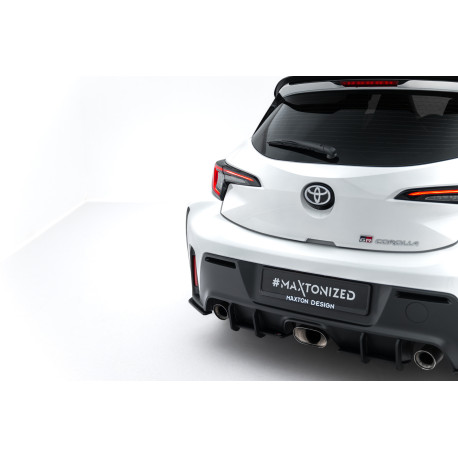 Body kit e accessori visivi MAXTON DESIGN Street Pro diffusore posteriore per Toyota GR Corolla Mk12, nero | race-shop.it