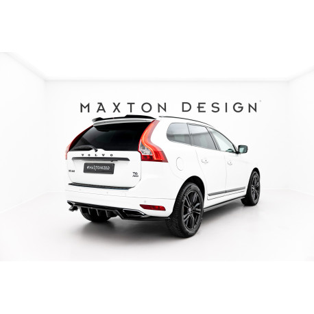 Body kit e accessori visivi Splitter posteriore (con barre verticali) Volvo XC60 Mk1 Restyling | race-shop.it