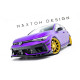 MAXTON DESIGN splitter anteriore per Volkswagen Golf R Mk8 Facelift, nero lucido, V1