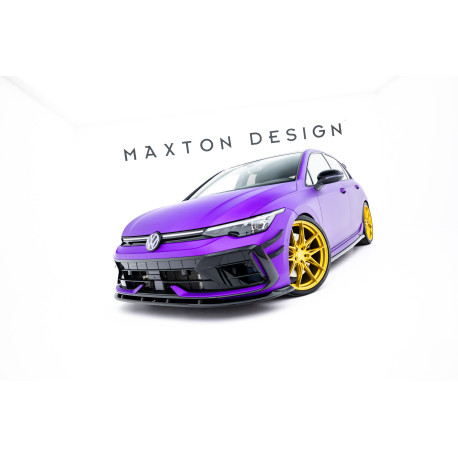 Body kit e accessori visivi Diffusore anteriore V2 Volkswagen Golf R Mk8 Restyling | race-shop.it
