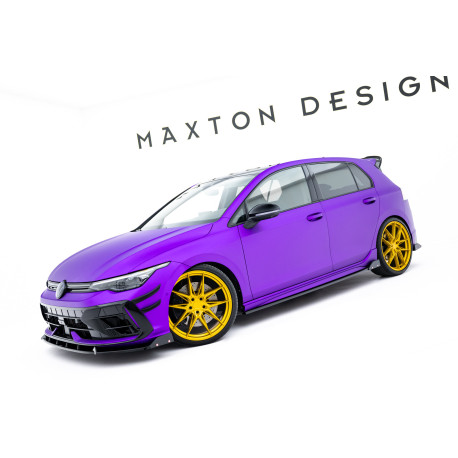 Body kit e accessori visivi MAXTON DESIGN set di splitter per Volkswagen Golf R Mk8 Facelift, V3 | race-shop.it