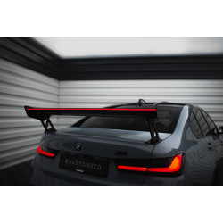 MAXTON DESIGN ala in carbonio con supporti esterni + LED per BMW M3 G80 / M340i G20 / 3 M-Pack G20 / 3 Standard G20