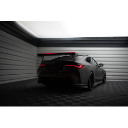 Spoiler in carbonio con supporti esterni + LED BMW M4 G82 / G82 Facelift / M440i / 4 M-Pack G22 / G22 Facelift