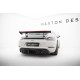 Body kit e accessori visivi Alettone in carbonio con supporti interni Uprights V2 + LED Porsche 718 Cayman 982c | race-shop.it