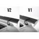 Body kit e accessori visivi Spoiler in carbonio con montaggio superiore a cigno V2 Porsche 718 Cayman 982c | race-shop.it