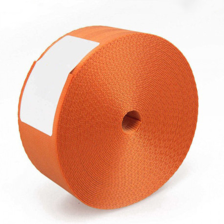 Cinture di sicurezza e accessori Rotolo universale di nastro per cintura di sicurezza RACES 10 m, arancione | race-shop.it
