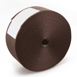 RACES universal seat belt roll (10m) - Brown
