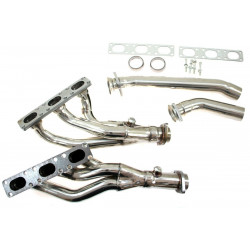 Collettore di scarico in acciaio inox BMW E46 323i 328i E39 528i DANNEGGIATO