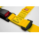 Cinture di sicurezza e accessori Cinture di sicurezza sportive a 4 punti omologate ECE RACES Classic 2" (50mm), giallo | race-shop.it