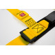 Cinture di sicurezza e accessori Cinture di sicurezza sportive a 4 punti omologate ECE RACES Classic 2" (50mm), giallo | race-shop.it