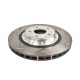Dischi freno DBA DBA 5000 series T3 Slotted Silver Hat DBA53882SLVS (2 pcs) | race-shop.it