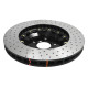 Dischi freno DBA DBA 5000 series Crossed Drilled & Dimpled Black Hat DBA52166BLKXD (2 pcs) | race-shop.it