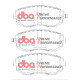 Dischi freno DBA DBA Brake Kit 4000 Series T3 Slotted & Xtreme Performance Brake Pads DBA4650S-1491XP | race-shop.it