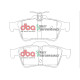 Dischi freno DBA DBA Brake Kit 4000 Series T3 Slotted & Street Performance Brake Pads DBA42957S-1763SP | race-shop.it