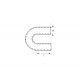 Gomiti 180° Curva in silicone RACES Basic 180° - 38mm (1,5") | race-shop.it