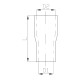 Giunti riduttori - diritti Riduzione dritta in silicone RACES Basic - 55mm (2,17") a 60mm (2,36") | race-shop.it