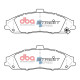 Dischi freno DBA DBA Brake Pads Street Series Ceramic, Front Axle DB7599SS | race-shop.it