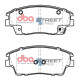 Dischi freno DBA DBA Brake Pads Street Series Ceramic, Front Axle DB2424SS | race-shop.it