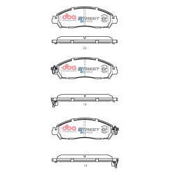 DBA Street Series EV Brake Pads DB2374SSEV